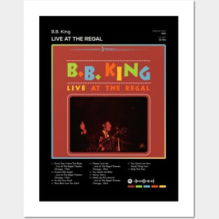 B.B. King - Live At The Regal Tracklist Album Posters and Art